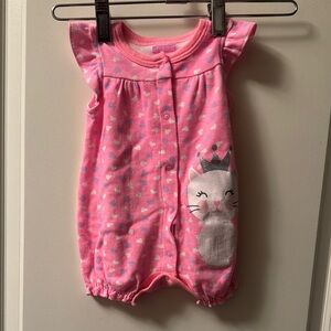 Swiggles Pink Cat One Piece for Kids